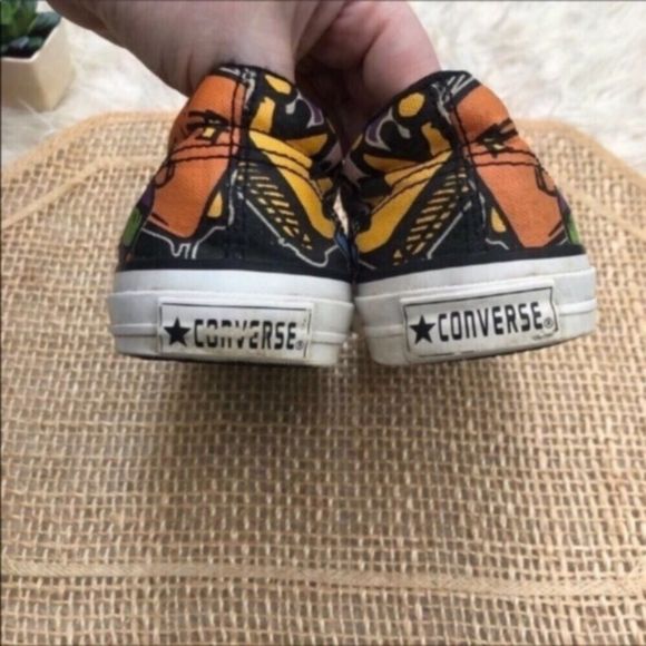 Converse Comic Graffiti Slip On Sneakers - Picture 5 of 12